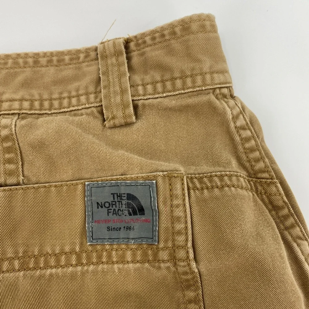 The North Face A5‎ Utility Shorts Mens 36 Long Brown Cotton Cargo Hiking Rugged